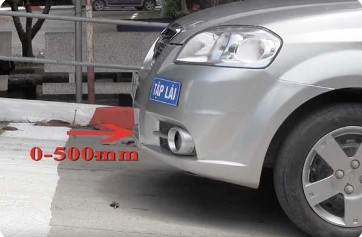 CÁCH DỪNG XE ĐÚNG VẠCH TRONG BÀI THI SÁT HẠCH ĐỀ PA LÊN DỐC B2